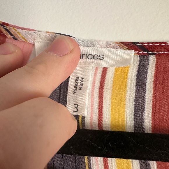 ***3 for $15**Maurices flowy Pink and Orange beach coverup - Picture 3 of 3